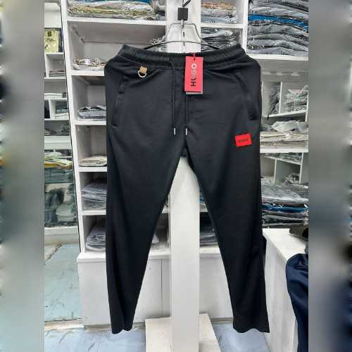 Hugo Trouser Blue For Men Black