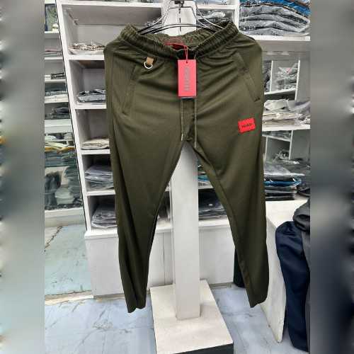 Hugo Trouser Blue For Men Olive