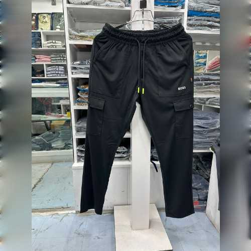 Premium Hugo Boss Cargo Joggers Black