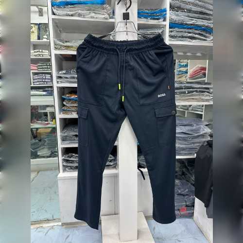 Premium Hugo Boss Cargo Joggers Blue