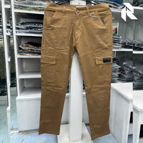 Premium Six Pocket cargo Khaki