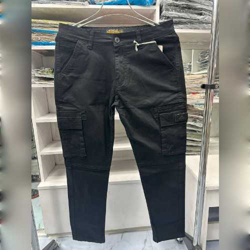 Six Pocket Cargo Pant Black